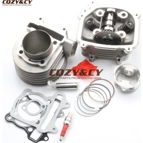 180cc EGR Cylinder Head Assembly & 61mm Big Bore Cylinder KIT & A11 CAM for SCOOTERS 150cc GY6 157QMJ MOTOR