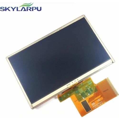 Skylarpu 5" inch For TomTom XXL IQ Canada 310 N14644 Full GPS LCD display screen with touch screen digitizer panel free shipping