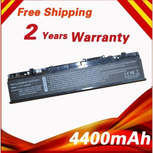 4400mAh Battery for Dell Studio 1535 1536 1537 1555 1557 1558 PP33L PP39L 312-0701 312-0702 A2990667 KM958 KM965 MT264 WU946