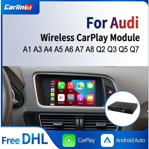 Carlinkit Decoder Wireless CarPlay Android Auto for AUDI All Models MMI NON-MMI 3G+ Multimedia Mirror link AirPlay IOS14 FreeDHL
