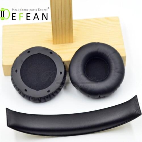 Defean Replacement Ear pads headband cushion for Sol Republic Tracks hd V10 V8 headsets Headphones