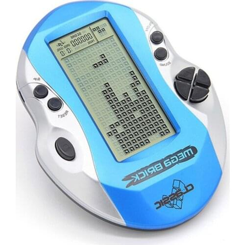 Kids Electronic Games Toys Childhood Retro With Big LED Screen Handheld Game Players Classical Electronic Games Toys Xmas Gift