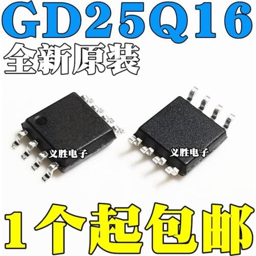 2 pçs/lote GD25Q16CSIG BSIG SOP8 16Mbit SPI FLASH