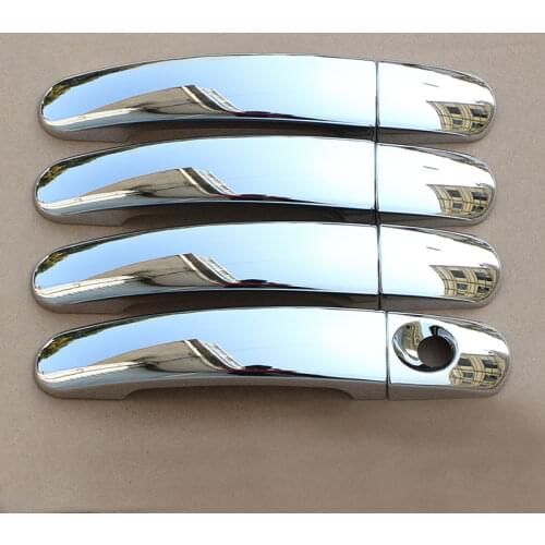 ABS Chrome Trim Door Handle Covers Fit for Ford Focus 2 MK2 ,2005-2011 2012 2013 for Focus 3 4 MK3 MK4 2012-2017 Car Styling