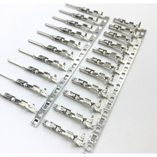 Radar terminal male and female pin through door plate harness terminal for Volkswagen Audi