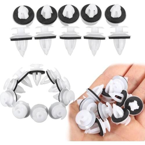 50pcs/lot 3mm Door Trim Interior Panel Clips Door Retainer Plastic Clips For Toyota Lexus BMW E34 E36 E38 E39 E46 M3 M5 Z3 X5