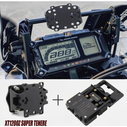Motorcycle Accessories For YAMAHA XT1200Z XT 1200 Z Super Tenere 2017-2020 mobile phone USB Navigation bracket GPS smartphone