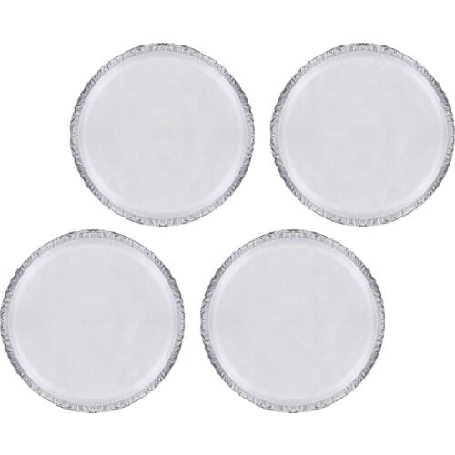 Set of 4 RV Tyre Cover Protector Motorhome Wheel Cover Rain Proof Cover, Gray