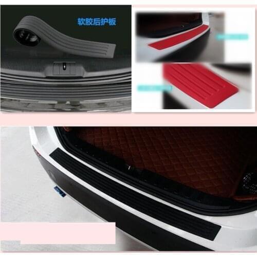 Car trunk bumper protection strip sticker for Toyota Camry RAV4 Prado LandCruiser200 Corolla YARIS
