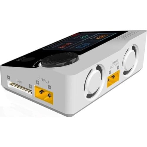 New ToolkitRC M8S 400W 18A 2.4 TFT inch Color LCD Screen Balance Charger Discharger for 2S - 8S Lipo For Rc racing drone battery