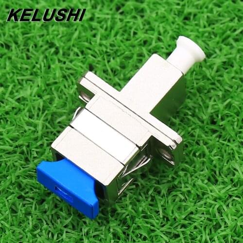 Fiber Adapter SC/UPC(Female) to LC/UPC(Female) Hybrid Adapter SC-LC SM 9/125 Converter Fiber Optic Connecter