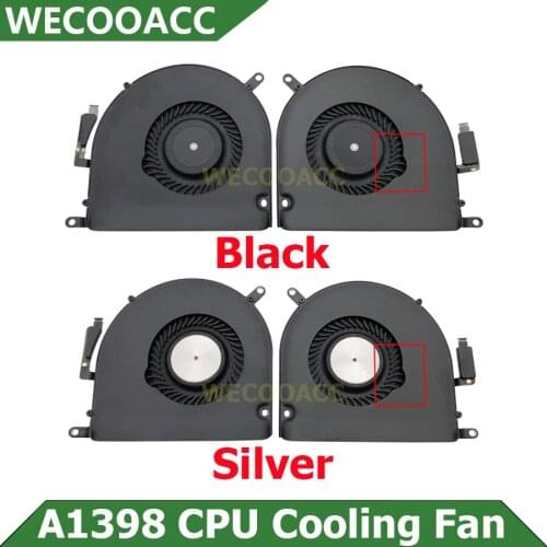Left + Right CPU Cooler Cooling Fan For Macbook Pro Retina 15" A1398 Cooling Fan Original Late2013 - Mid2015