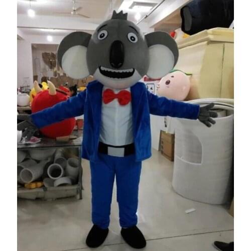 Sing Buster moon Mascot Costume Character Feature Costume Koala Mascot Costume Fancy Dress Outfit Halloween Cosplay