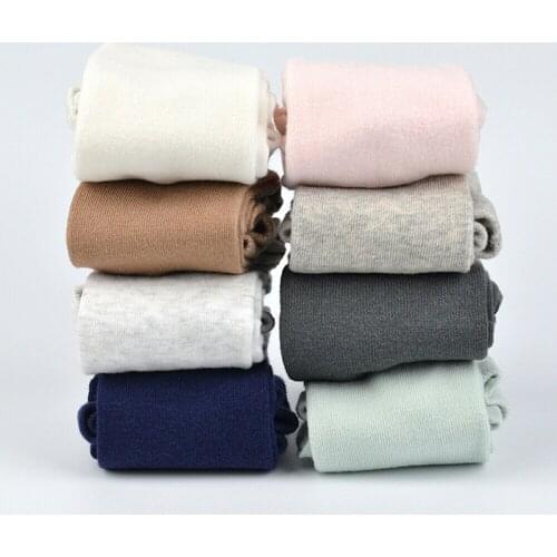 Newborn Baby Girl Tight Pantyhose Cotton Winter Warm Tights For Baby Stockings Solid Infant Soft Casual Lovely Gifts New