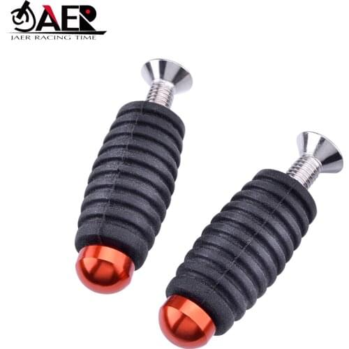 Motorcycle CNC 6mm Racing Gear Shift Brake Lever Footpeg Rearsets Footrests for KTM Suzuki Yamaha Honda Kawasaki