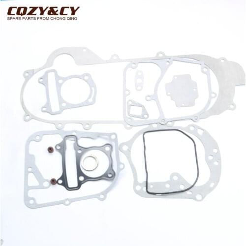 Scooter Engine Full Gasket Set for GY6 100cc 50mm 139QMB 139QMA Chinese 4-stroke