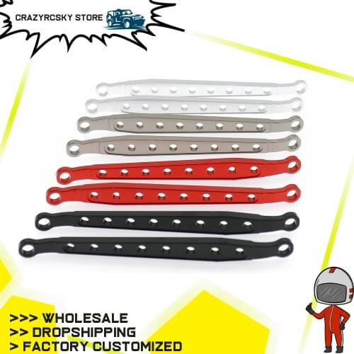 RCAWD 2PCS Multicolor Alloy Front/Rear Lower Link Set For RC Hobby Model Car 1/10 Axial Wraith Spawn AX90056 AX90045 AX90018