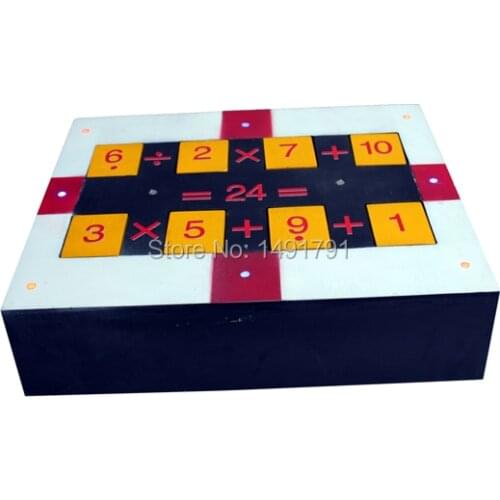 Real life escape room Mathematical arithmetic games Takagism game props to controll EL LOCK or Electronic motor