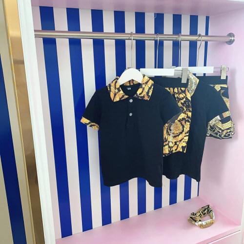 Designer Clothes For Kids Sets Boys Spring and Autumn New Long Sleeve Coat+Pants Suit Baby Children Fall Zipper Cardigan Jacket