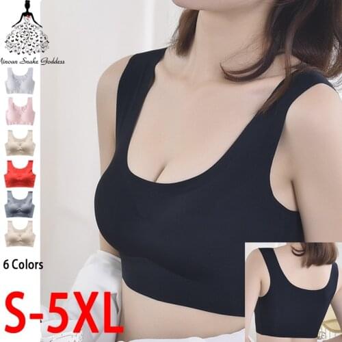 Sexy Seamless bra Push Up Bra Invisible Bralette Bras for Women Comfort Underwear soutien gorge femme Solid Color S-5XL