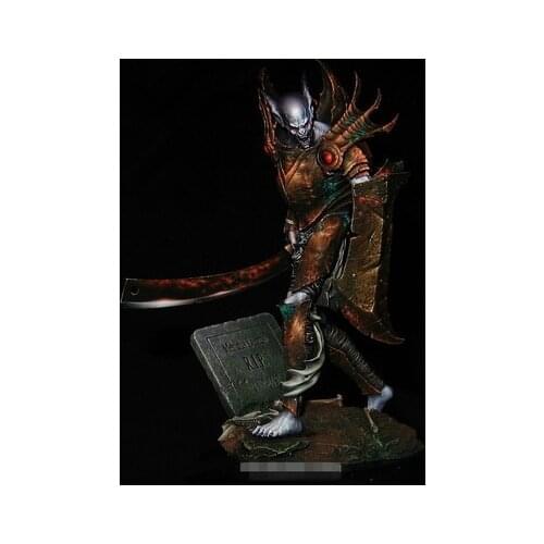 1/24 Scale Models 75MM Diorama Fantasy Warrior Blood Elf Prince Figure Resin Unpainted Model Kit Handmade DIY