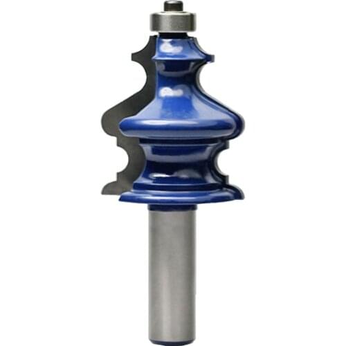 1pc 1/2 shank Lace milling cutters CNC Engraving High-speed steel woodworking milling cutters Special Profiled knife