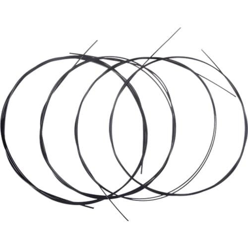 Alice High Quality Black Nylon 4Pcs Strings B/F/D/A for Soprano Concert 21" 23" Ukulele Good Replacement Strings Accessories
