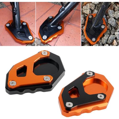 Billet Kickstand Sidestand Plate For KTM 690 Enduro R 690 SMC R 2014-2019 2020 CNC Aluminum Kickstand Enlarge Pad