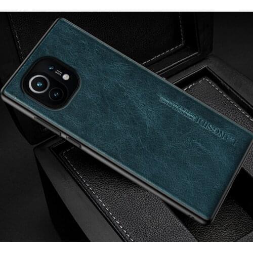 Genuine Oil Wax Leather Case for Xiaomi Mi 11 10T Lite 8 9 9T 10 Pro Poco X3 M3 Cover For Redmi Note 9 Pro 9S Note 8 Pro 8T 7 5