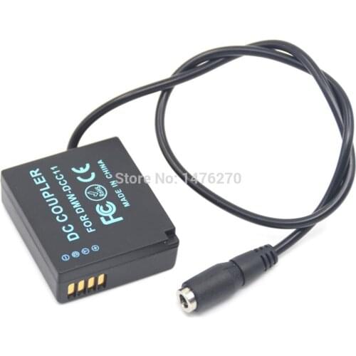 DMW-DCC11 DMW-BLE9 DMW-BLG10 dummy battery fit power adapter for Lumix DMC-GF6 GF5 DMC-GF3 GF5 GX7 S6 GX80 GX85 GX80 GF3K ZS110