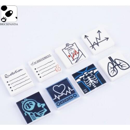 City Building Blocks Office Performance Confession White-collar Rescue Room Dental Tools Minifigs Nurse Accessories Toys for Kid