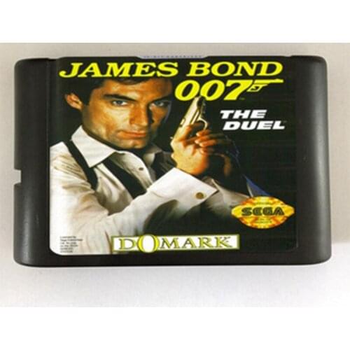 James Bond 007 Game Cartridge Newest 16 bit Game Card For Sega Mega Drive / Genesis System