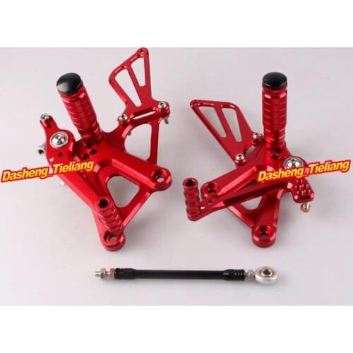 Motorcycles Adjustable Rearset Rear Set Footpegs Foot Rest Peg For Honda CBR 250R 2010-2013 Spare Parts Pair