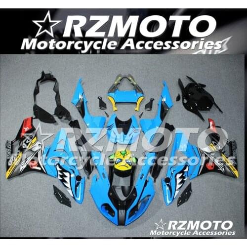 Injection Molding New ABS Whole Fairings kit Fit for BMW S1000RR 2009 2010 2011 2012 2013 2014 09 10 11 12 13 14 Sky blue shark