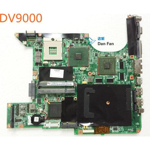 434659-001 For HP Pavilion DV9000 Laptop Motherboard DA0AT7MB8E7 Mainboard 100%tested fully work