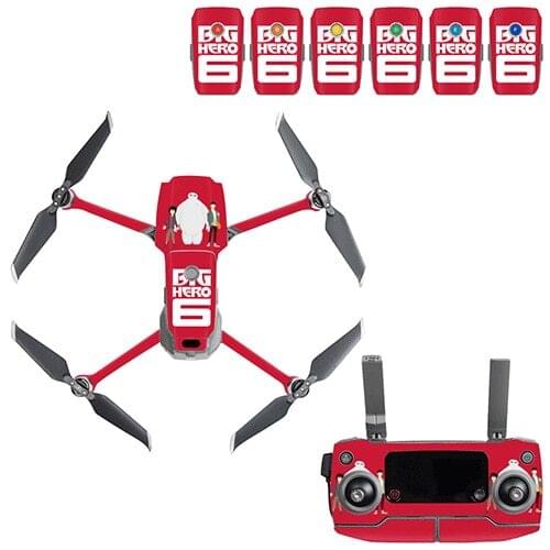 Graffiti Decal Skins Kit For DJI Mavic 2 Drone Body Sticker Desert Camouflage Decals Skin Accessories For Mavic 2 PRO/ Zoom