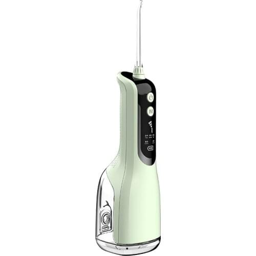Rechargeable Teeth Water Jet Floss Portable Water Dental Flosser 5 Modes 5 Nozzles 350ml Oral Irrigator