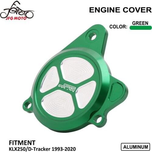 Motorcycle Right Side Engine Stator Clutch Cover Guard Case For Kawasaki KLX250 D-Tracker 1993-2015 2016 2017 2018 2019 2020