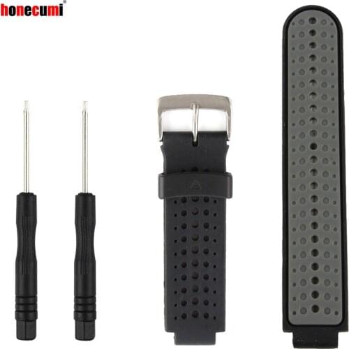 Honecumi Smartwatch Bands For Garmin Forerunner 735XT Silicone Watch Strap For Garmin Forerunner 230/235/630 Correa de reloj