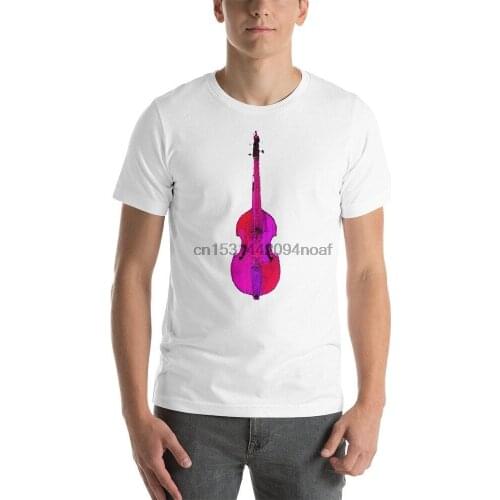 Pink Violin Short Sleeve Unisex T Shirt Poster
