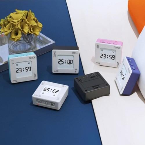 Timer Count Down Battery Needed Small Size Quartet Snooze Alarm Clock for Kitchen