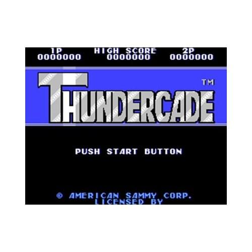 Thundercade Region Free 60 Pin 8Bit Game Card For Subor Game Players