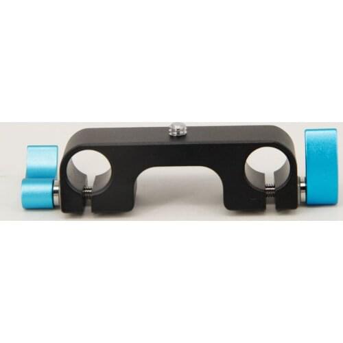 Rod Rig Adapter Clamp for DSLR 15mm Rods Rig System Photo Studio Accessories
