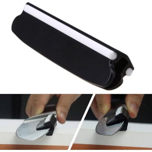1pc Knife Sharpener Holder Plastic Ceramic Fixed Angle Grinding Clamp for Whetstone Sharpening Knives Clips Kitchen Accessories