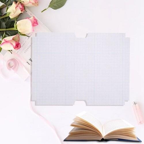 10sheets/set Transparent Self-adhesive Film Book Cover Slipcase Safety Waterproof Material For School Students