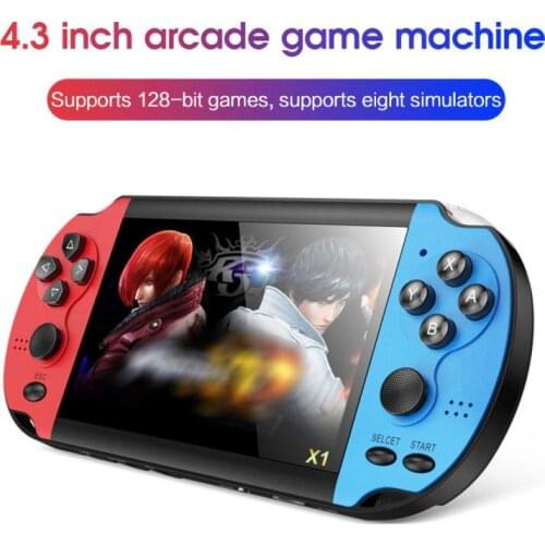 4.3-inch 8GB Retro Handheld Game Console Built-in 10000 Games Video Game Consoles Classic Dual-Shake Consolas De Videojuegos