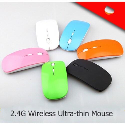 Mini Ultra-thin 2.4G Wireless Mouse Computer Wireless Optical Mouse for Home/Office/Bussiness