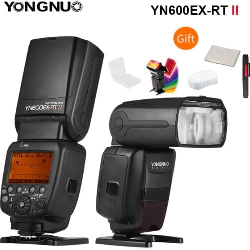 YONGNUO YN600EX-RT II 2.4G Wireless HSS 1/8000s Master Flash Speedlite for Canon Camera as 600EX RT YN6000 EX RT II Speedlite
