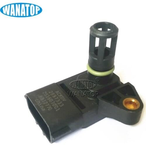 MAP Air Intake Pressure Sensor 2897333 4921322 4903286 for Cummins Diesel 6.7L Komatsu PC200-8