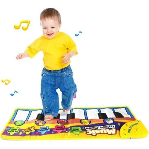 Baby Play Musical Developing Mat Childrens Piano Mats Kids Educational Rug Music Carpet Toys for Children Crawling Pad Playmat